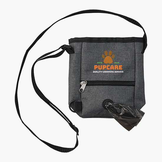 3-in-1 Pet Treat Carrier with Disposable Bags - Full Color