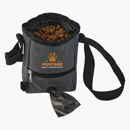 3-in-1 Pet Treat Carrier with Disposable Bags - Full Color