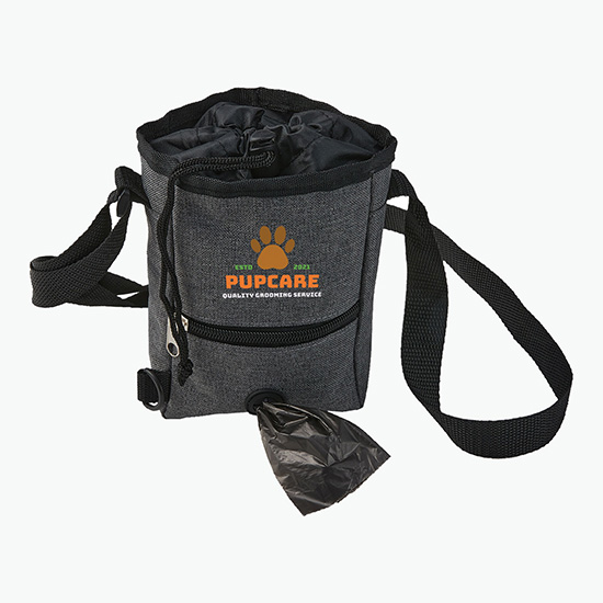 3-in-1 Pet Treat Carrier with Disposable Bags - Full Color