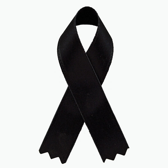 Awareness Ribbon - Tape Back - Blank
