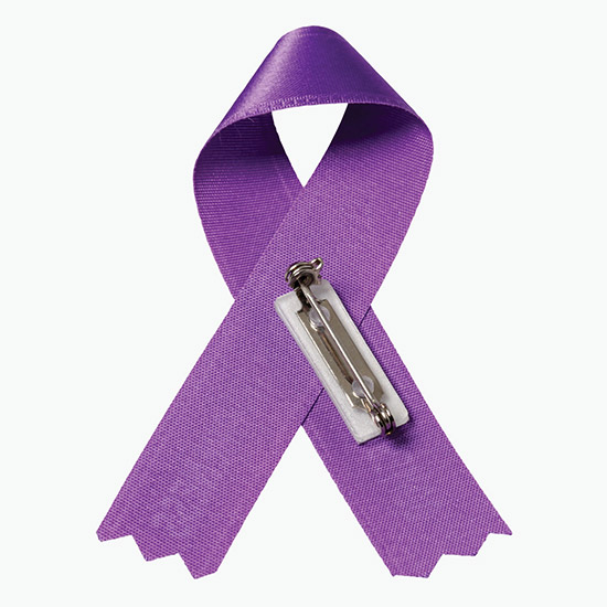 Awareness Ribbon - Tape Back - Blank