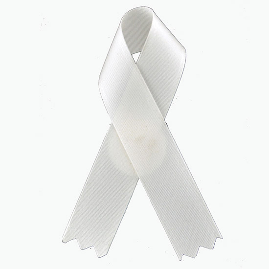 Awareness Ribbon - Tape Back - Blank