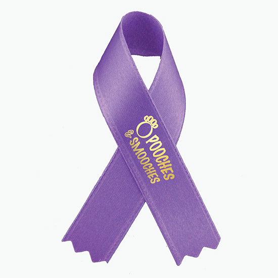 Awareness Ribbon - Tape Back - Printed