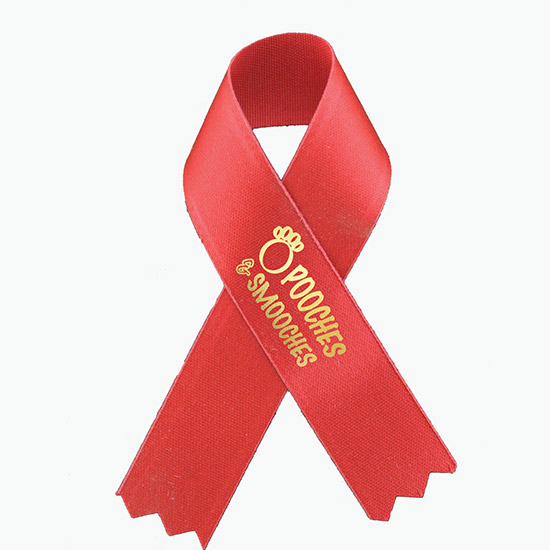 Awareness Ribbon - Tape Back - Printed
