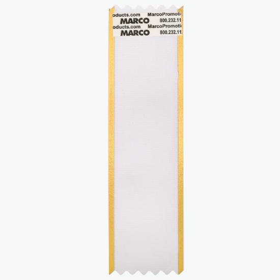 1-5/8 x 6 Custom Vertical Specialty Ribbon - Blank