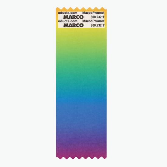 2 x 6 Custom Vertical Specialty Ribbon - Blank