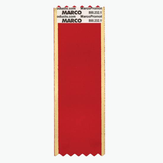 2 x 6 Custom Vertical Specialty Ribbon - Blank