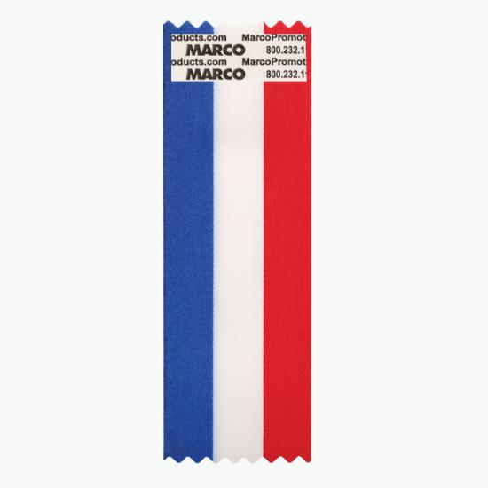2 x 6 Custom Vertical Specialty Ribbon - Blank