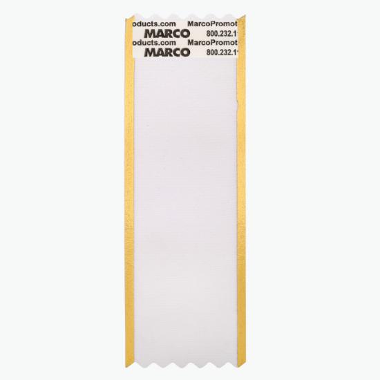 2 x 6 Custom Vertical Specialty Ribbon - Blank