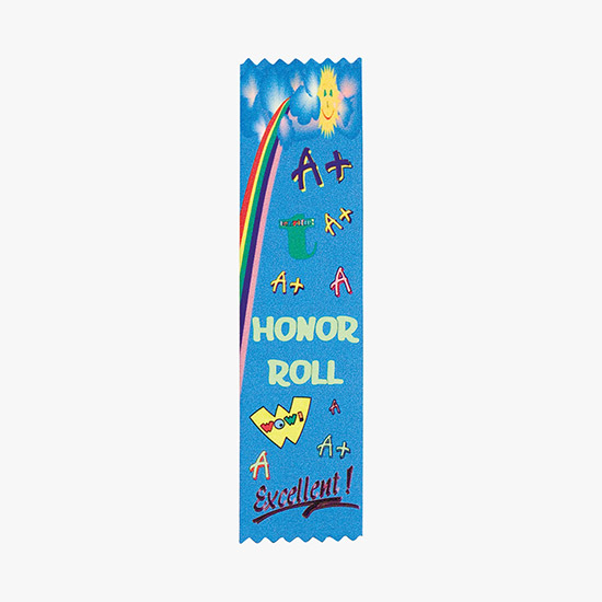 Full Color Scool Ribbons - 2 x 8