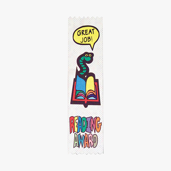Full Color Scool Ribbons - 2 x 8