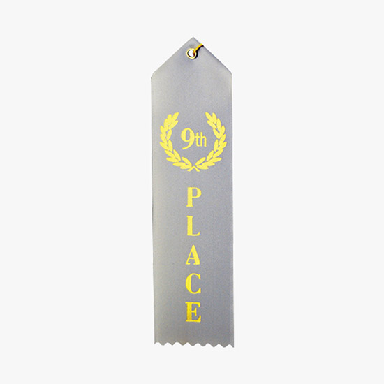 Vertical Stock Award Ribbon - Carded - 2 x 8