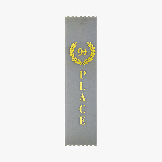 Vertical Stock Award Ribbon - Pinked - 2 x 8