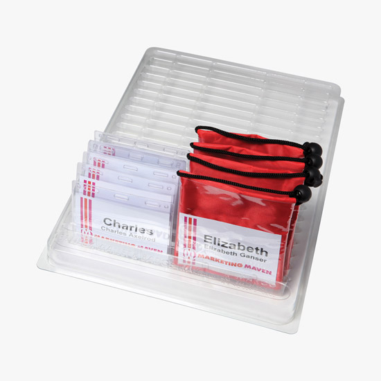 MARCO EZ Badge and Neck Wallet Display Tray