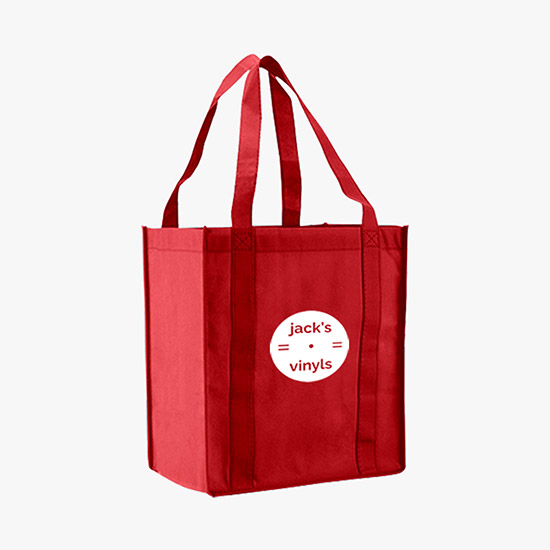 80 GSM Value Grocery Tote - 13 x 12 - 24-Hour Production