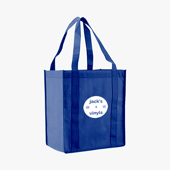 80 GSM Value Grocery Tote - 13 x 12 - 24-Hour Production