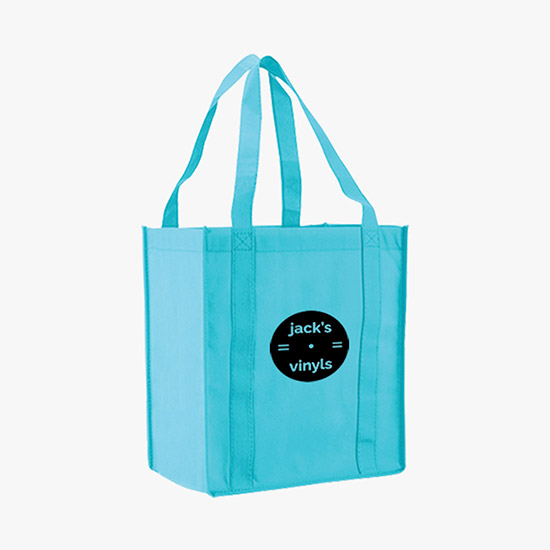 80 GSM Value Grocery Tote - 13 x 12 - 24-Hour Production