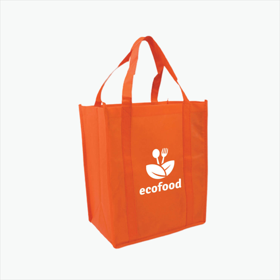 80 GSM Value Grocery Tote - 13 x 12 - 24-Hour Production