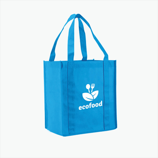 80 GSM Value Grocery Tote - 13 x 12 - 24-Hour Production