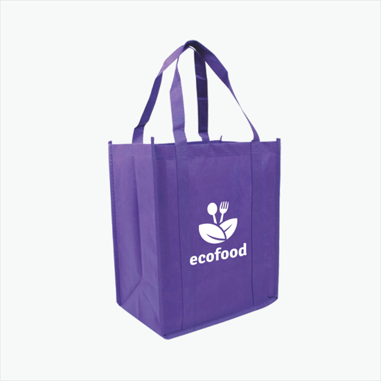 80 GSM Value Grocery Tote - 13 x 12 - 24-Hour Production