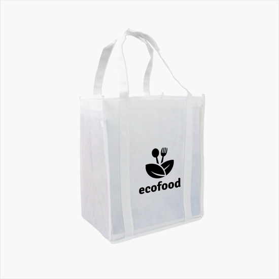 80 GSM Value Grocery Tote - 13 x 12 - 24-Hour Production