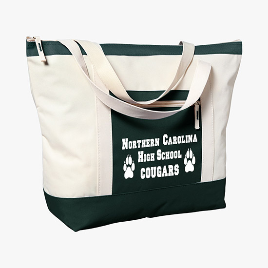 Jumbo Zip Tote, TB-1043 - Marco Promos