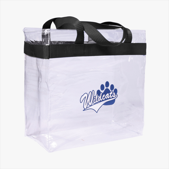 Clear Game Day Stadium Tote - 24-Hour Production