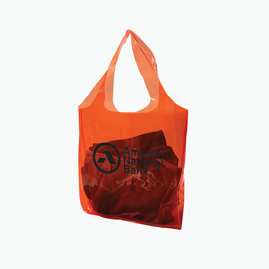 Translucent Vinyl Tote Bag - Clearance