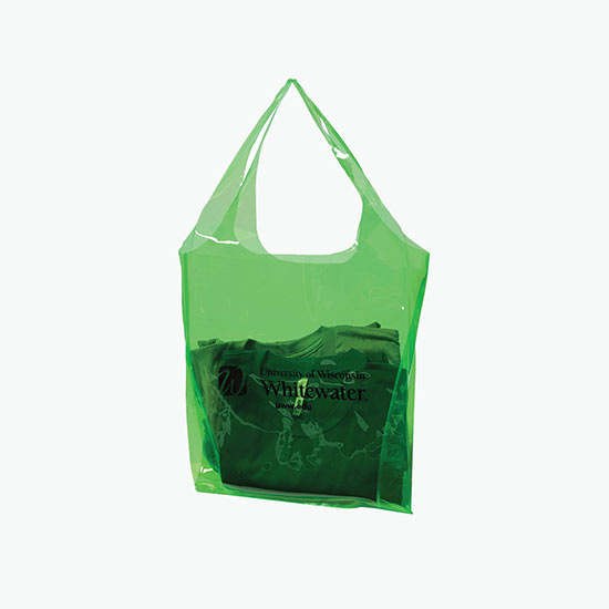 Translucent Vinyl Tote Bag - Clearance