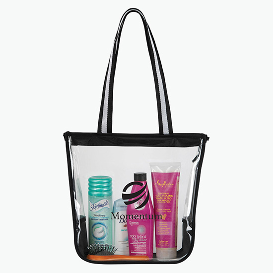 Star Clear Zippered Tote - 24-Hour Production