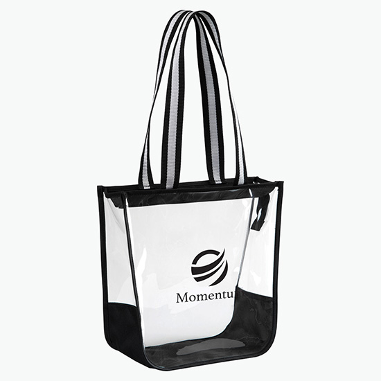 Star Clear Zippered Tote - 24-Hour Production