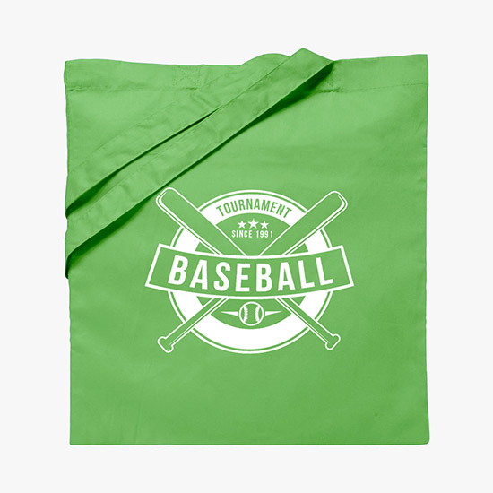 Economy Cotton Sheeting Tote - 15-1/2 x 15 - Colors - 24-Hour Production