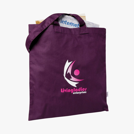 Economy Cotton Sheeting Tote - 15-1/2 x 15 - Colors