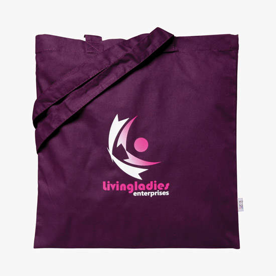 Economy Cotton Sheeting Tote - 15-1/2 x 15 - Colors
