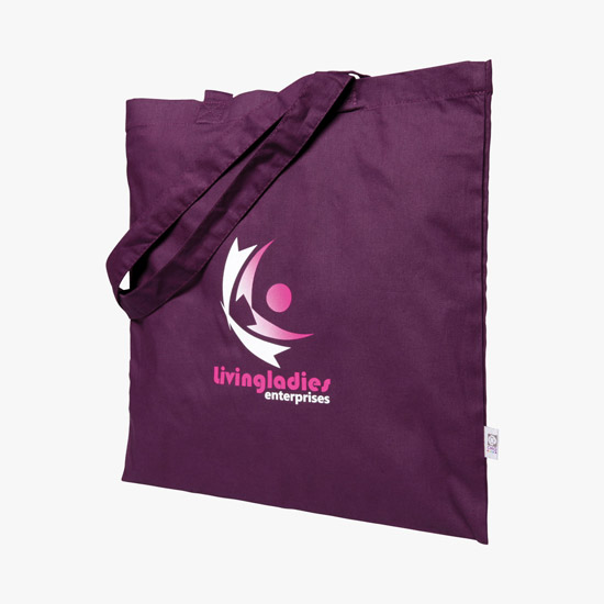 Economy Cotton Sheeting Tote - 15-1/2 x 15 - Colors