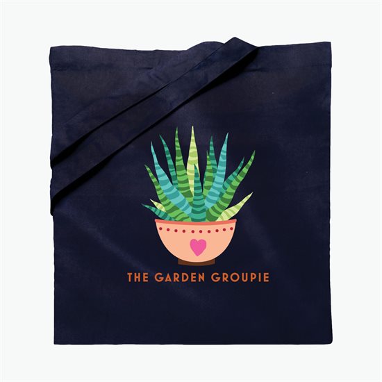 Economy Cotton Sheeting Tote - 15-1/2 x 15 - Colors - Full Color