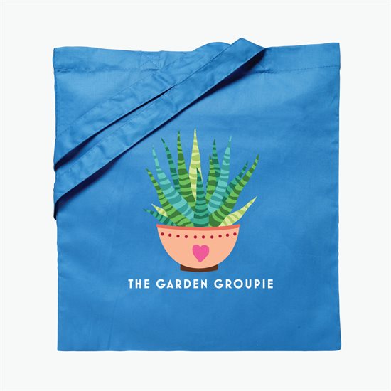 Economy Cotton Sheeting Tote - 15-1/2 x 15 - Colors - Full Color