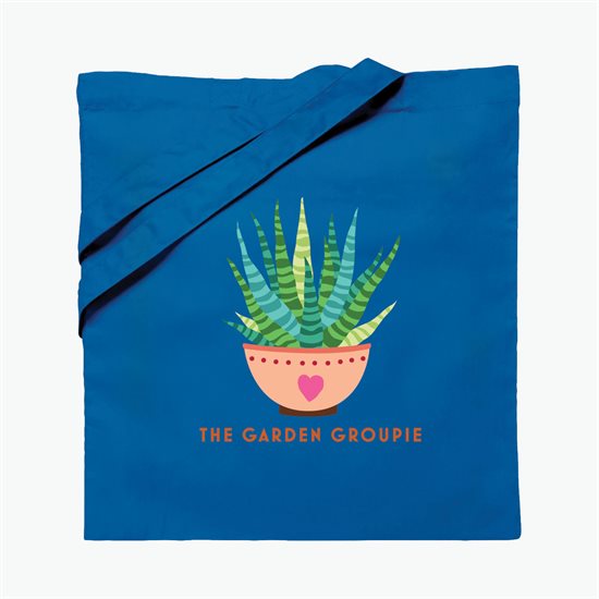 Economy Cotton Sheeting Tote - 15-1/2 x 15 - Colors - Full Color