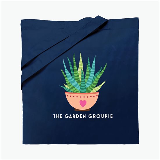 Economy Cotton Sheeting Tote - 15-1/2 x 15 - Colors - Full Color