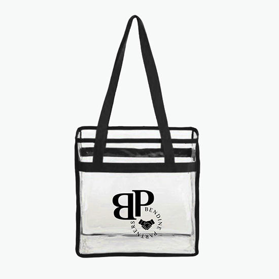 Color Handle Stadium Tote Bag