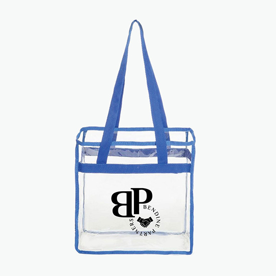 Color Handle Stadium Tote Bag