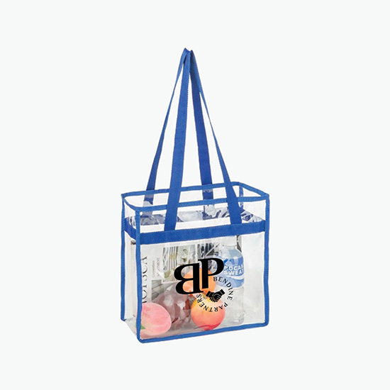 Color Handle Stadium Tote Bag