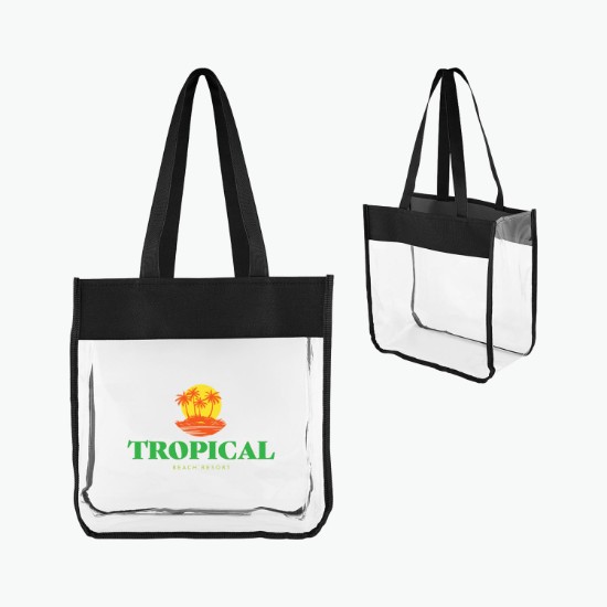 Clear EVA Event Tote Bag - Full Color