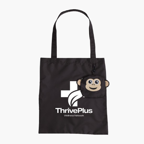 Paws 'n Claws Foldable Tote with Hanging Pouch