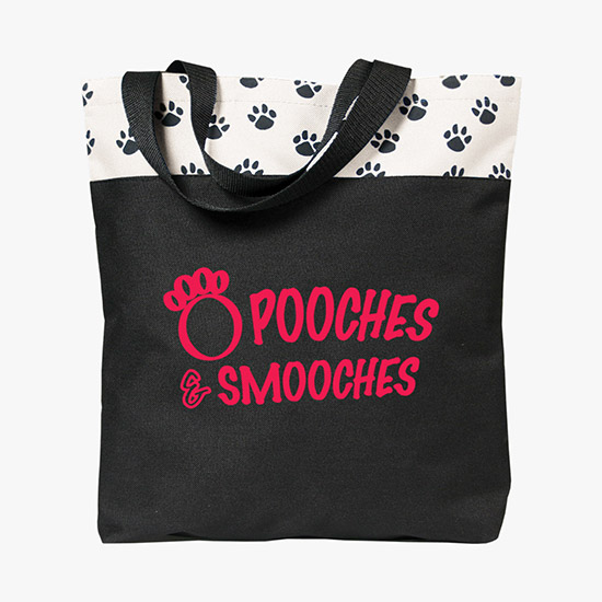 24-HOUR SERVICE TEMPORARILY UNAVAILABLE – Paws-itively Fabulous Tote - Large - 24-Hour Production