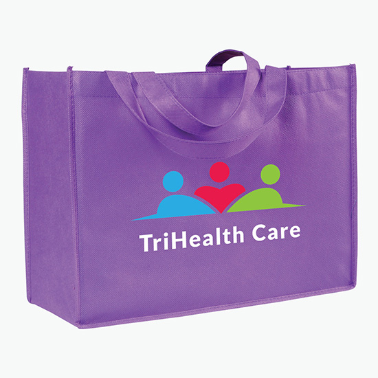 100 GSM Celebration Shopping Tote w/Color Magic - Medium
