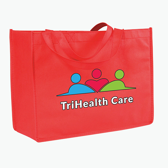 100 GSM Celebration Shopping Tote w/Color Magic - Medium