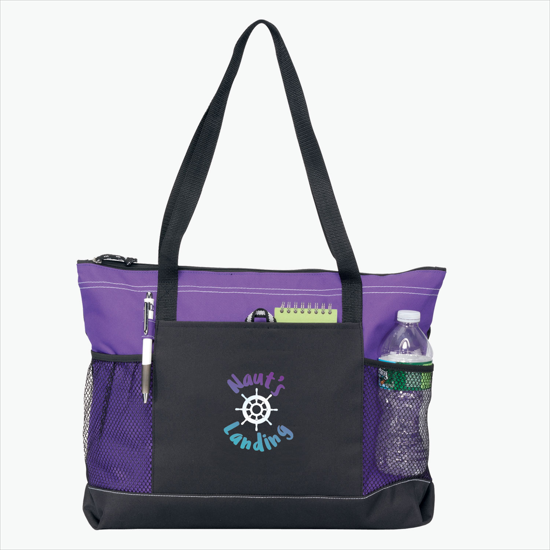 Select Zippered Tote - Full Color