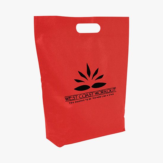 60 GSM Non-woven Die Cut Handle Bag