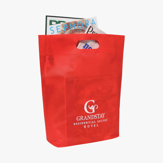 60 GSM Non-woven Die Cut Handle Bag